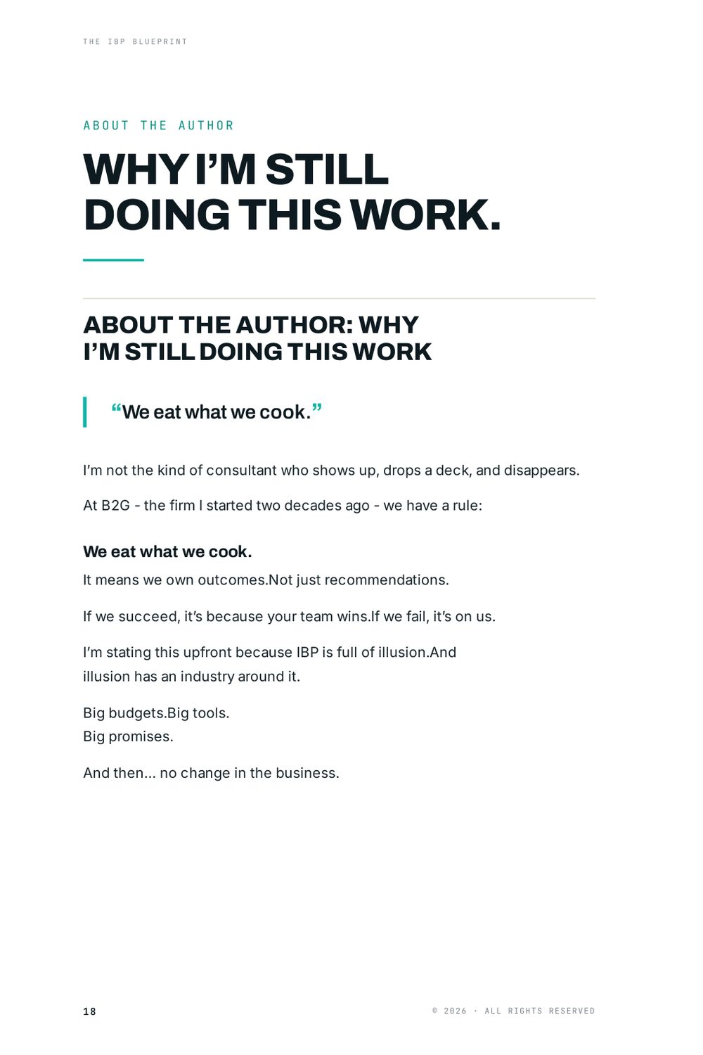 Page 19 of The IBP Blueprint