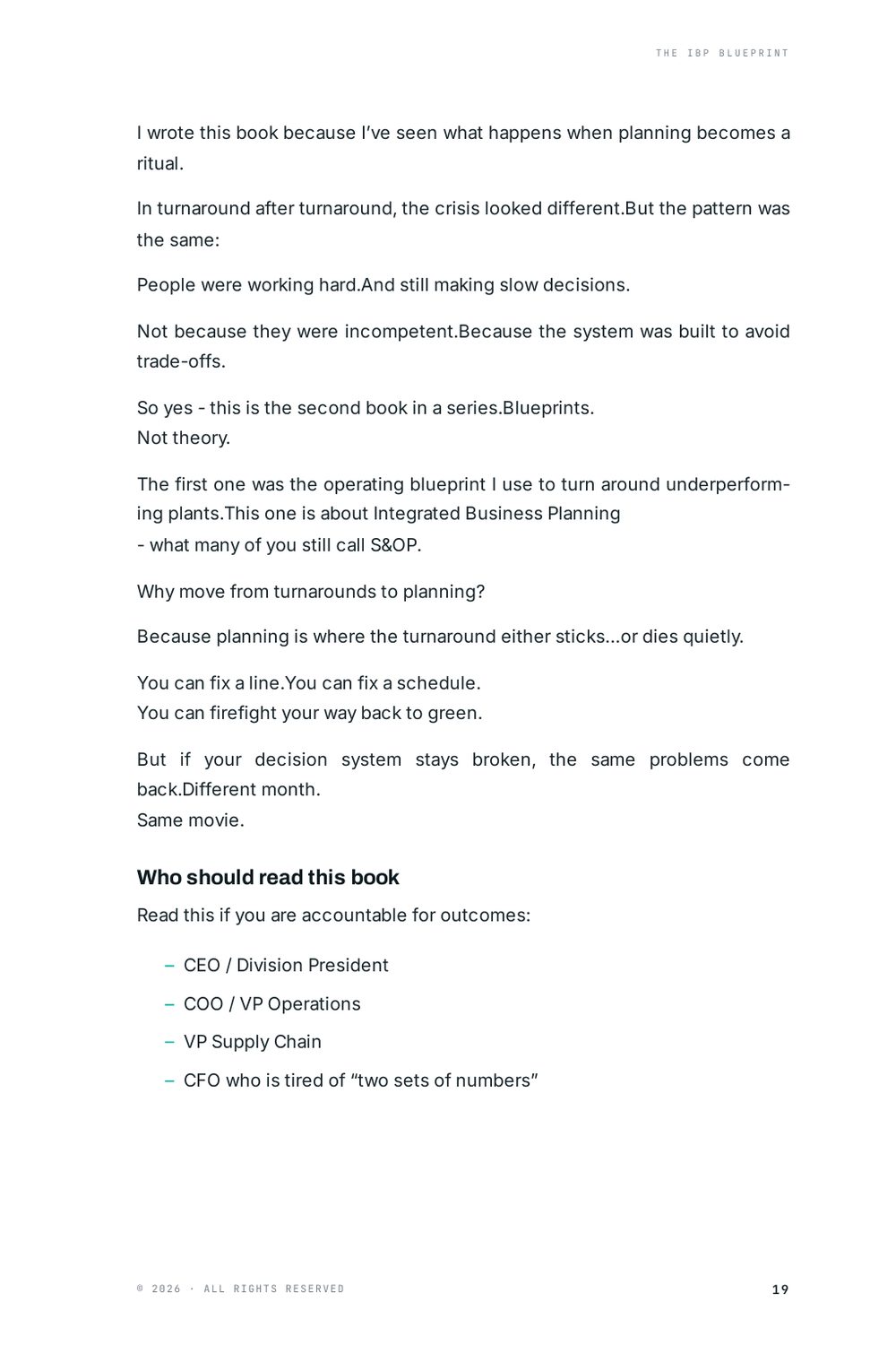 Page 20 of The IBP Blueprint
