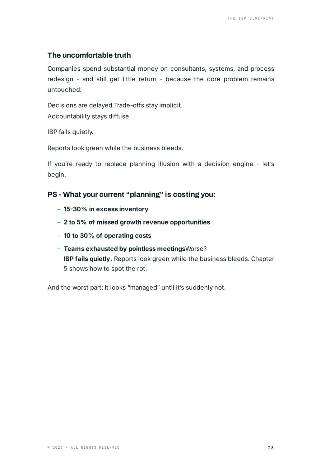 Page 24 of The IBP Blueprint